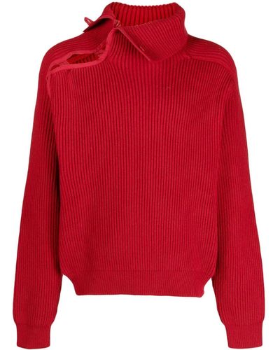 Jacquemus La Maille Vega Sweater - Red