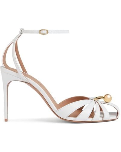 Malone Souliers X Philosophy Di Lorenzo Serafini Azzurra 90mm Sandals - Metallic