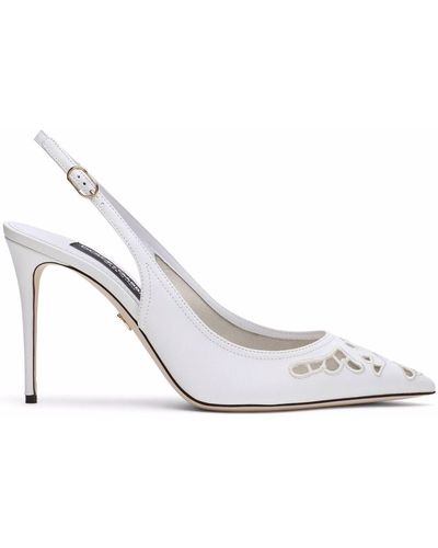 Dolce & Gabbana Slingback Pumps - Wit