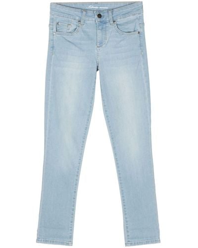 Liu Jo Rhinestone-embellished Jeans - Blue