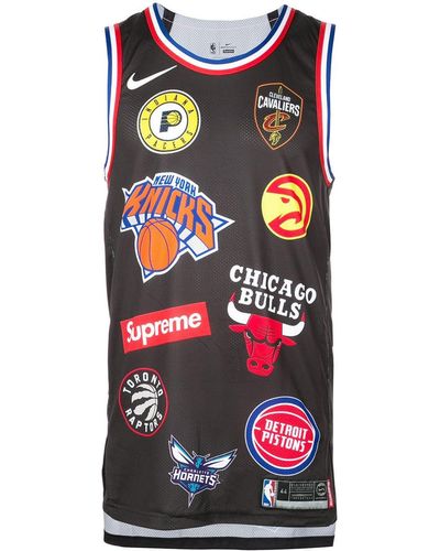 Supreme Débardeur Nike/NBA Teams Basketball Jersey - Noir