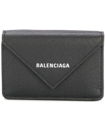 Balenciaga Portafoglio Papier mini - Nero
