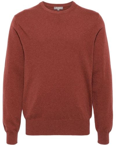 N.Peal Cashmere The Oxford Cashmere Sweater - Red