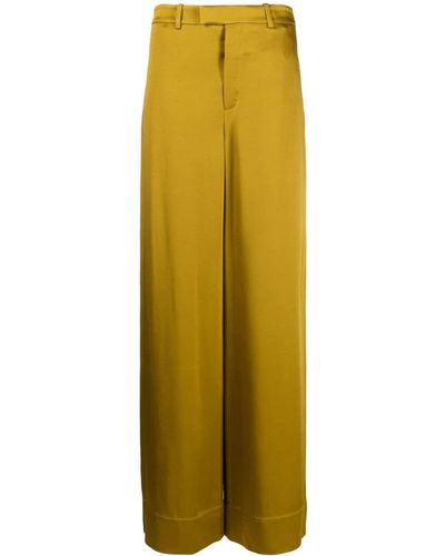 Saint Laurent Trousers - Yellow
