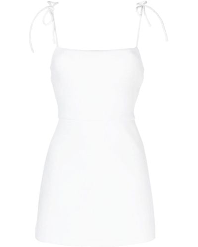 Cynthia Rowley Sleeveless Mini Dress - White