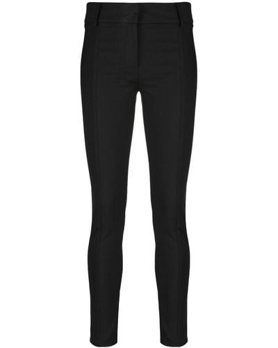 Patrizia Pepe Slim-fit Pantalon - Zwart