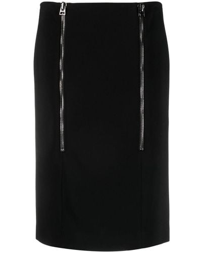 Tom Ford Zip-detail Pencil Skirt - Black