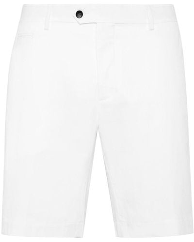 Billionaire Cotton Chino Shorts - White