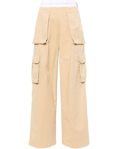 Alexander Wang Cargo Trousers Rave - Natural