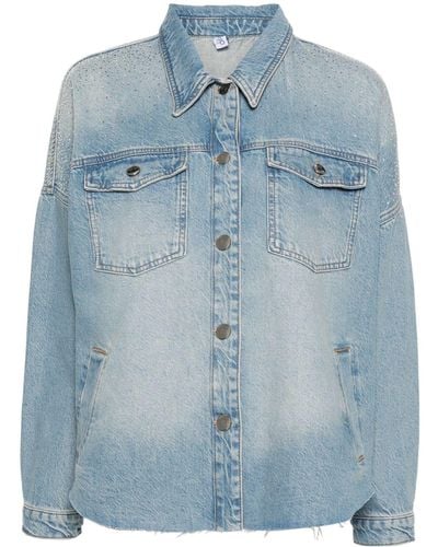 Liu Jo Denim Jack - Blauw