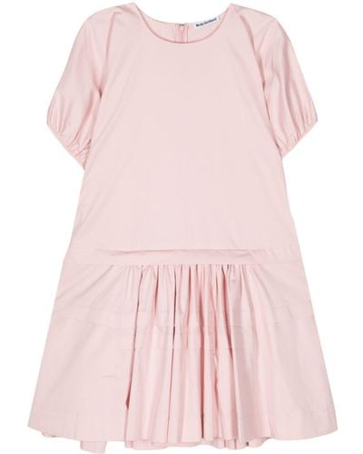 Molly Goddard Alexa Cotton Minidress - Pink