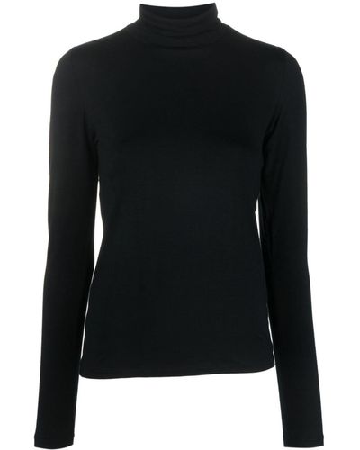 Baserange タートルネック ロングtシャツ - ブラック