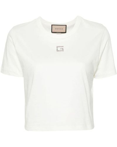 Gucci コットンジャージーtシャツ - ホワイト