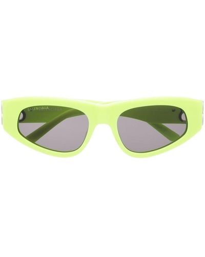 Balenciaga Dynasty D-frame Sunglasses - Green