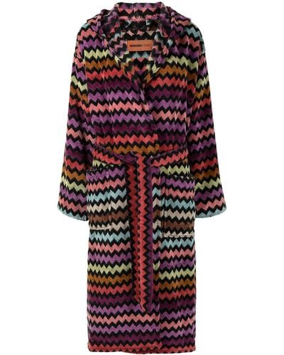 Missoni Warner Bathrobe - Red