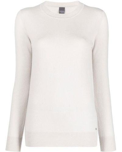 Lorena Antoniazzi Cashmere Crewneck Sweater - White