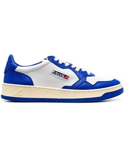 Autry Trainers Clear Blue