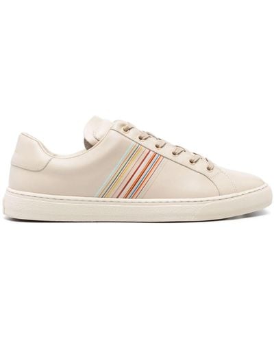 Paul Smith Hansen Leather Trainers - Pink