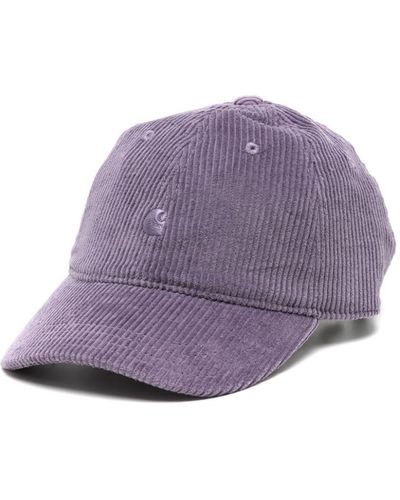 Carhartt Corduroy Cotton Baseball Cap - Purple