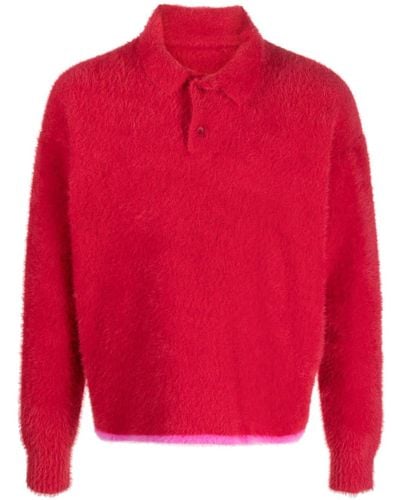 Jacquemus Le Polo Neve Sweater - Red