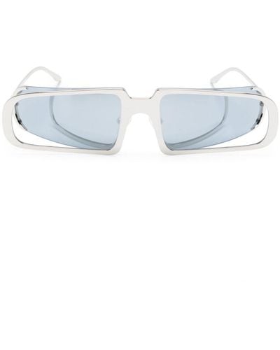 Henrik Vibskov Oversized-frame Tinted Sunglasses - Blue