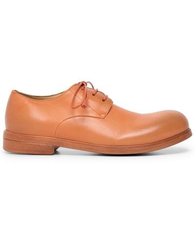 Marsèll Leather Derby Shoes - Orange