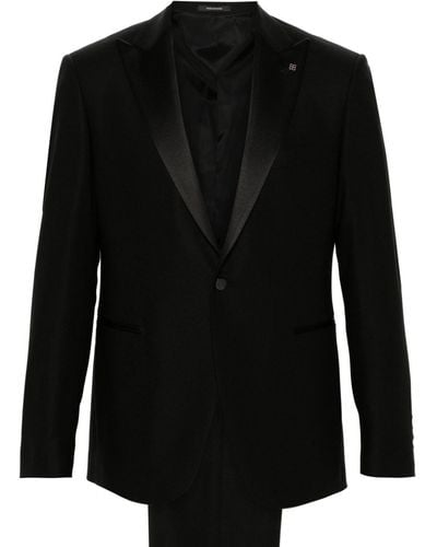 Tagliatore Napoli Smoking Suit - Black