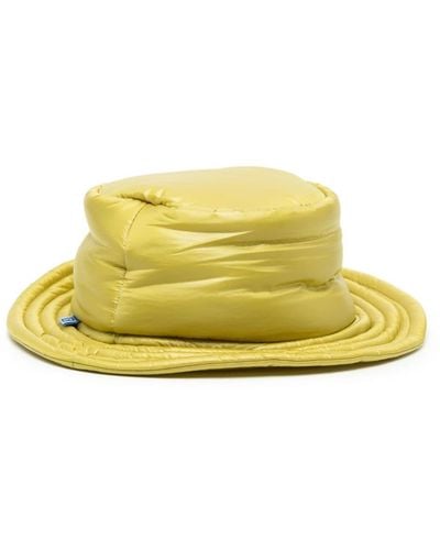Maison Mihara Yasuhiro Sombrero de pescador acolchado - Amarillo