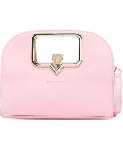 Chiara Ferragni Cut-out Handle Tote Bag - Pink