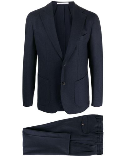 Eleventy Einreihiger Anzug - Blau