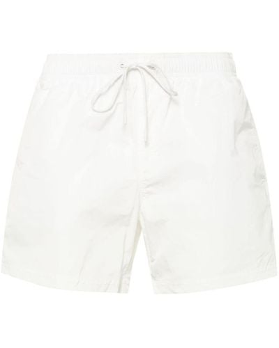 Sundek Rainbow-patch Swim Shorts - White
