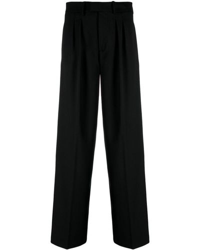 FEDERICA TOSI Tailored Wide-leg Trousers - Black