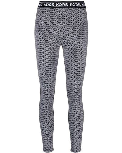 MICHAEL Michael Kors Leggins con monograma - Gris