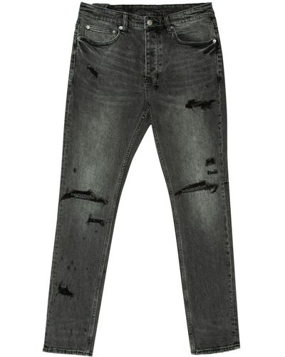 Ksubi Chitch Klassic mid-rise slim-fit jeans - Gris
