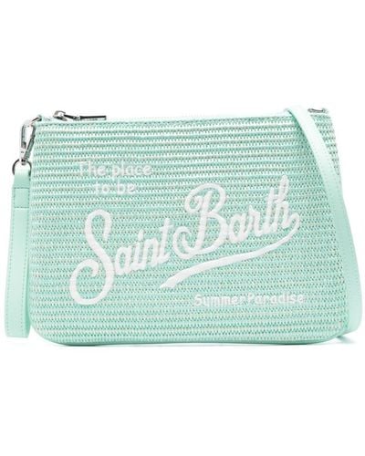 Mc2 Saint Barth Parisienne Straw Bag - Blue