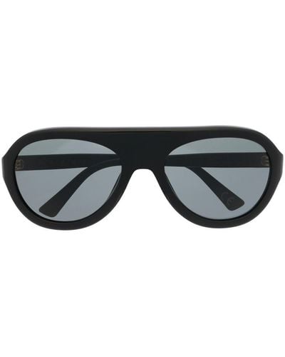 Marni T4t Round Sunglasses - Black