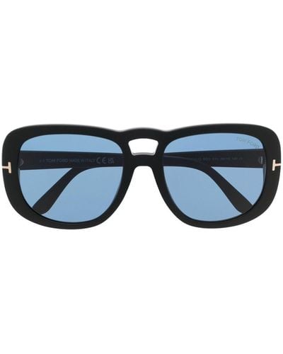 Tom Ford Gafas de sol Billie tintadas - Azul