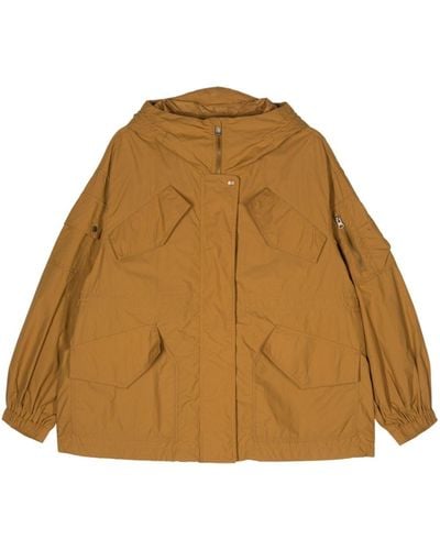 Save The Duck Juna Hooded Jacket - Natural