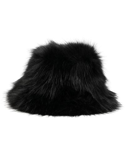 Unreal Fur Lush Yeoman Bucket Hat - Black