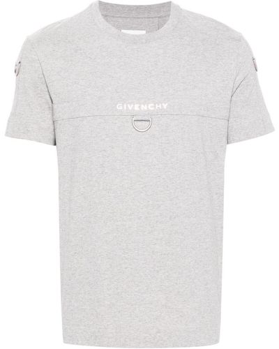 Givenchy T-Shirt mit D-Ring - Weiß