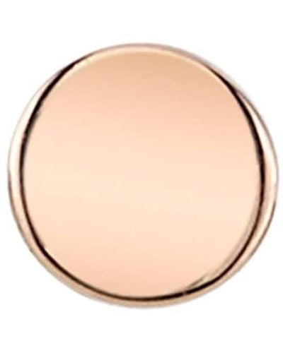 BVLA 14kt Rose Gold Round Disc Pin - Pink