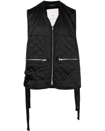 Song For The Mute Gilet con zip - Nero