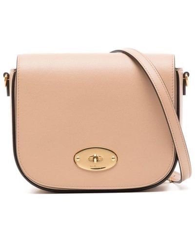 Mulberry Darley Leather Crossbody Bag - Natural