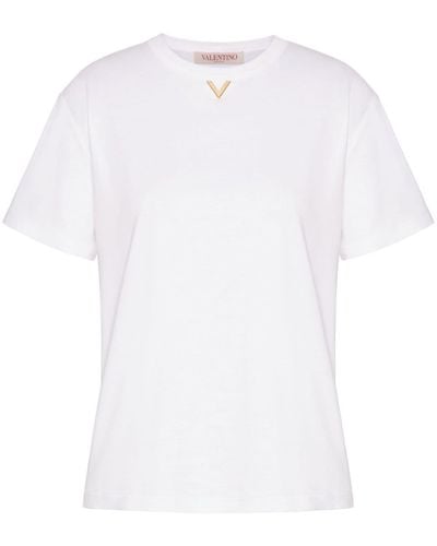 Valentino Garavani VGold T-Shirt - Weiß