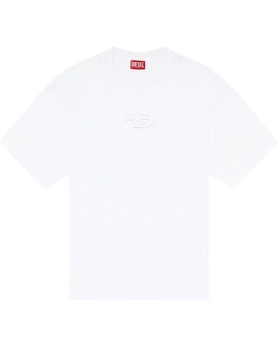 DIESEL T-boxt-od Cotton T-shirt - White