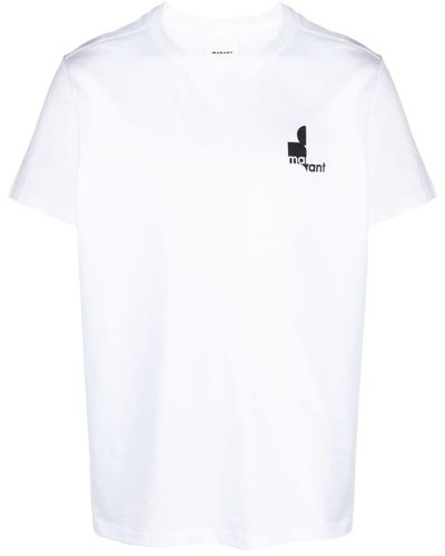 Isabel Marant Zafferh T-Shirt aus Bio-Baumwolle - Weiß