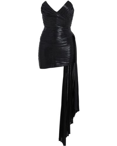 retroféte Daniele Mini Dress - Black