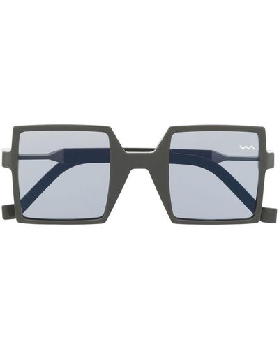 VAVA Eyewear Square-frame Tinted Sunglasses - Blue