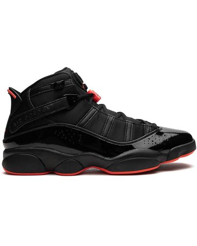 Nike 6 Rings Black Infrared Sneakers - Schwarz