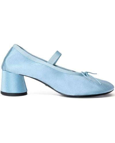 Proenza Schouler Glove Pumps Met Strik - Blauw